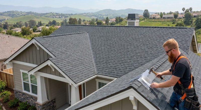 Roofing Contractor project in Diamond Bar